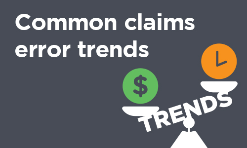 Breaking Down Claims Errors